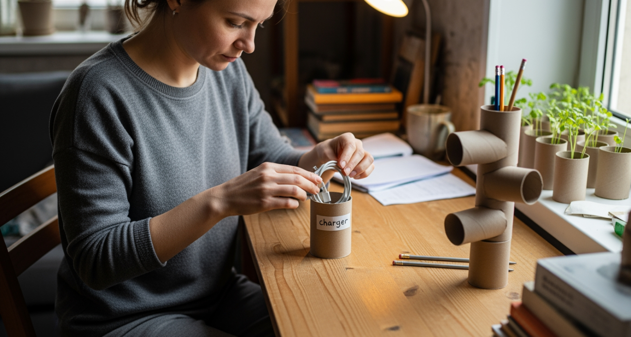 Пустые втулки от туалетной бумаги решают 15 бытовых проблем лучше дорогих покупок