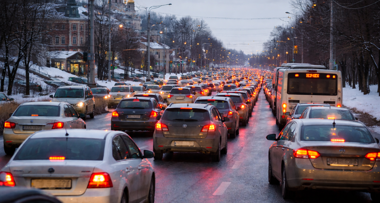 «Пробка собирается очень быстро»: таксист из Ярославля рассказала, как объехать заторы