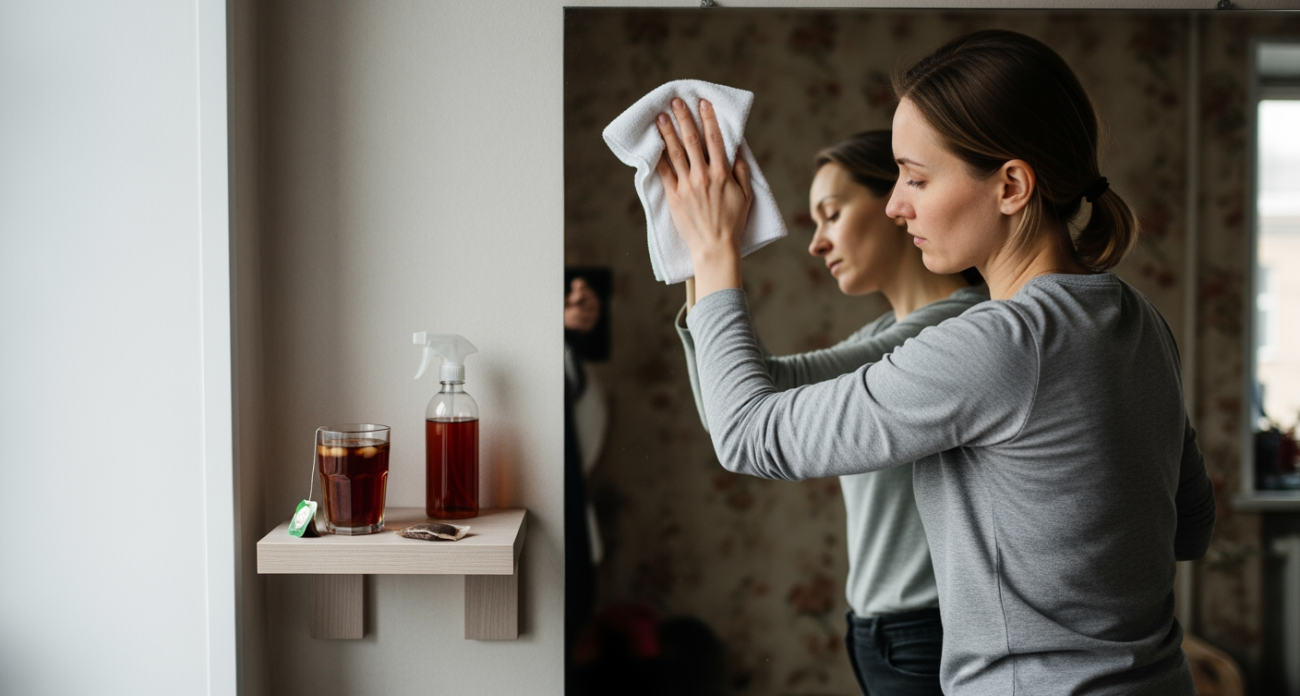 Соседка-пенсионерка показала мне свой способ мыть зеркала и теперь я забыла про химию из магазина