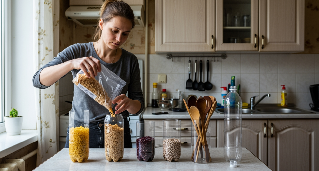 Пластиковые бутылки превратили мой дом из вечного беспорядка в оазис спокойствия за выходные