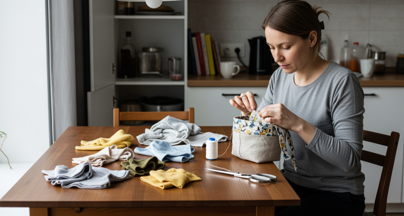 Из обрезков ткани делаю такие штуки для дома что соседки просят рецепты