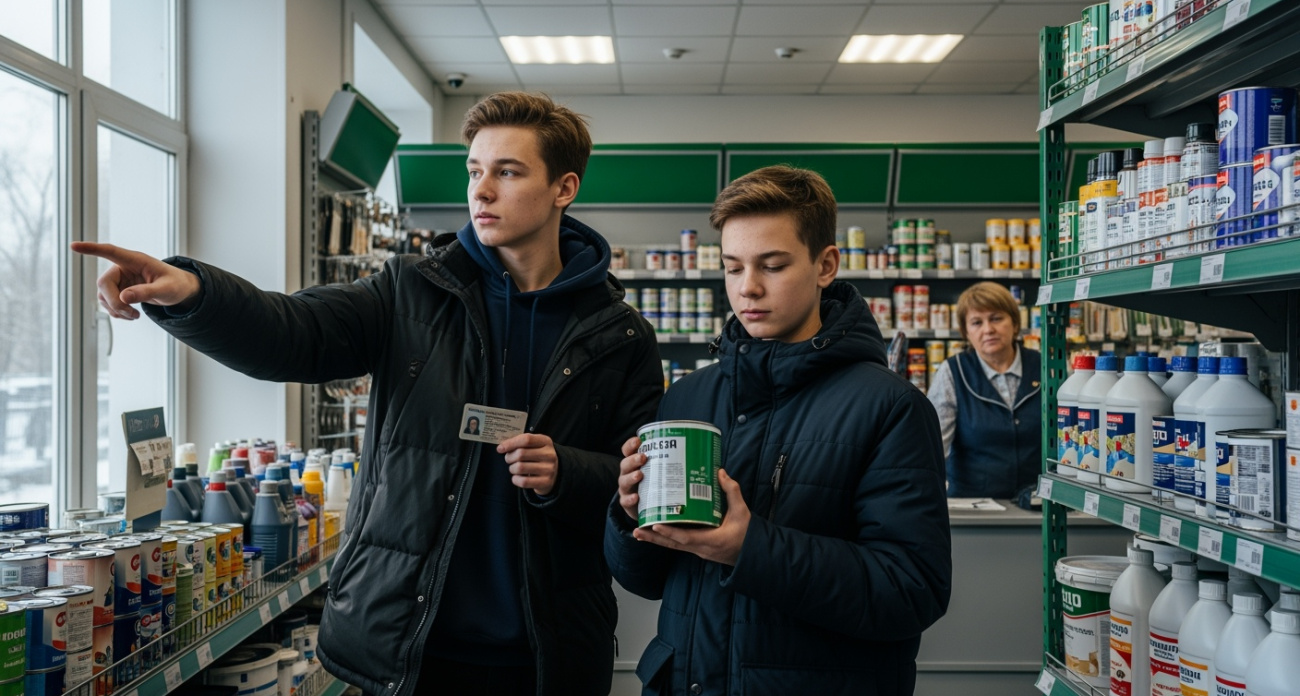 Мама пожаловалась Уполномоченному — в Ярославле детям запрещают покупать краску