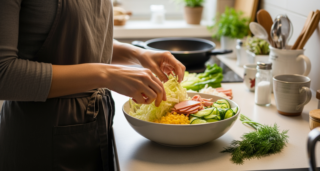 Пекинская капуста исчезает с полок после этого рецепта салата за 10 минут — проще не бывает