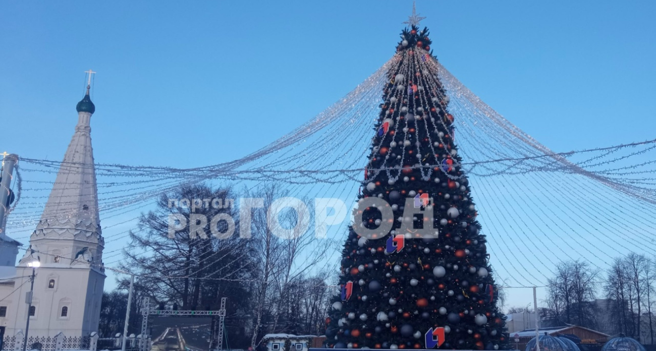 В Ярославле рассказали, когда уберут елку с Советской площади 