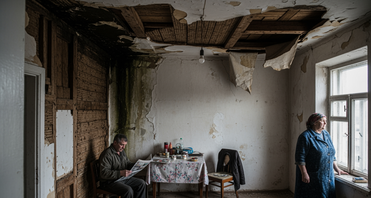 Крыша-решето и обваливающиеся стены: в Ярославле возбудили дело из-за аварийного дома