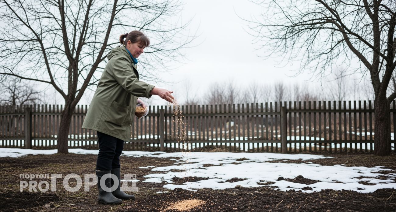 Эффективнее навоза в 3 раза: копеечная мука на снег в феврале превратит глину в пушистое облако