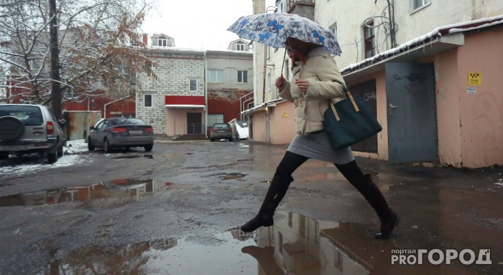 В последнюю пятницу марта в Ярославле ожидается дождь со снегом