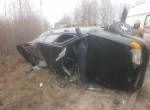 После лобового столкновения под Ярославлем водитель ВАЗа оказался в реанимации