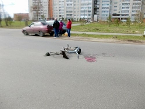 В Ярославской области иномарка сбила велосипедиста
