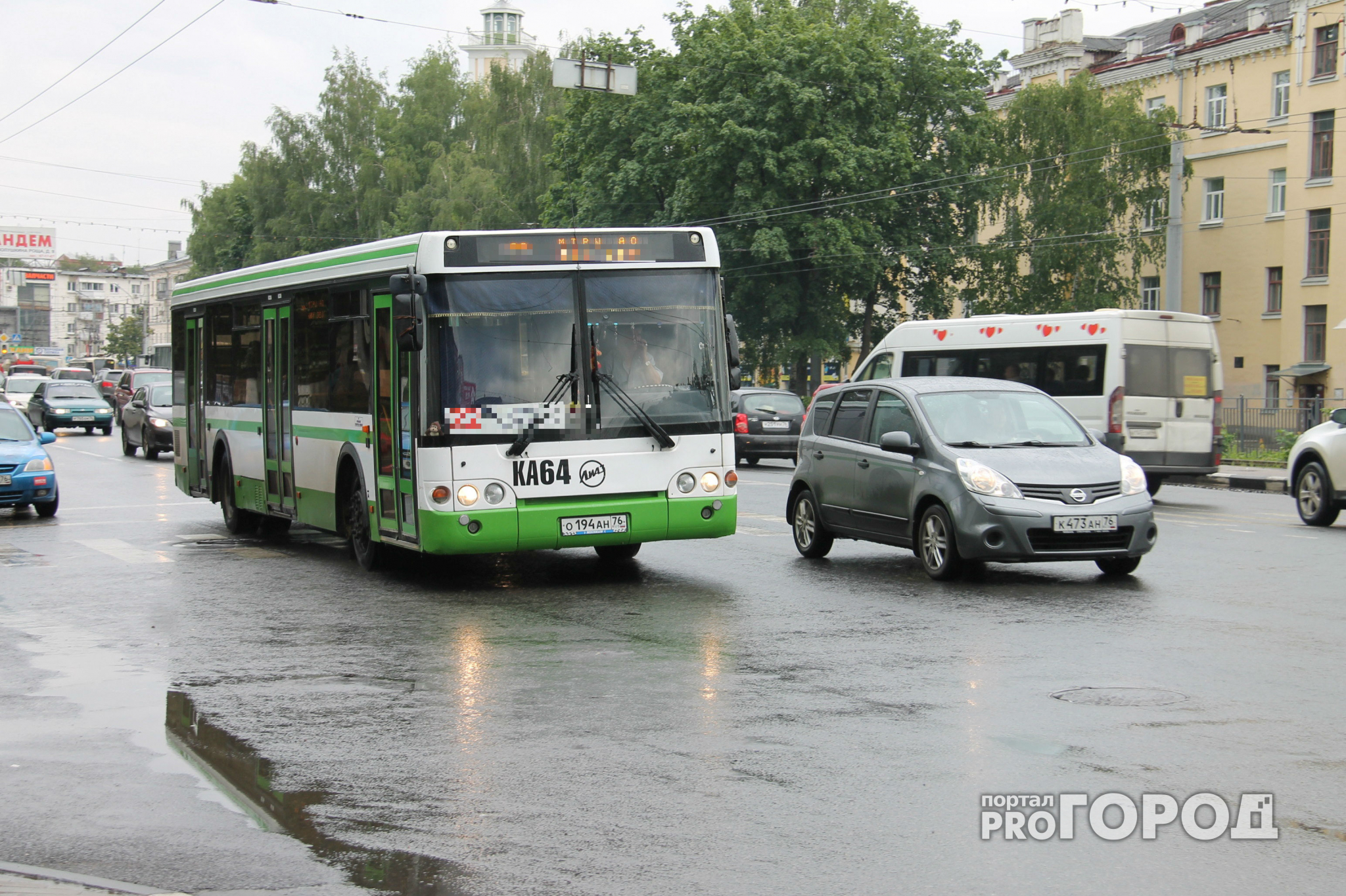 Со следующей недели в Ярославле изменятся маршруты двух автобусов