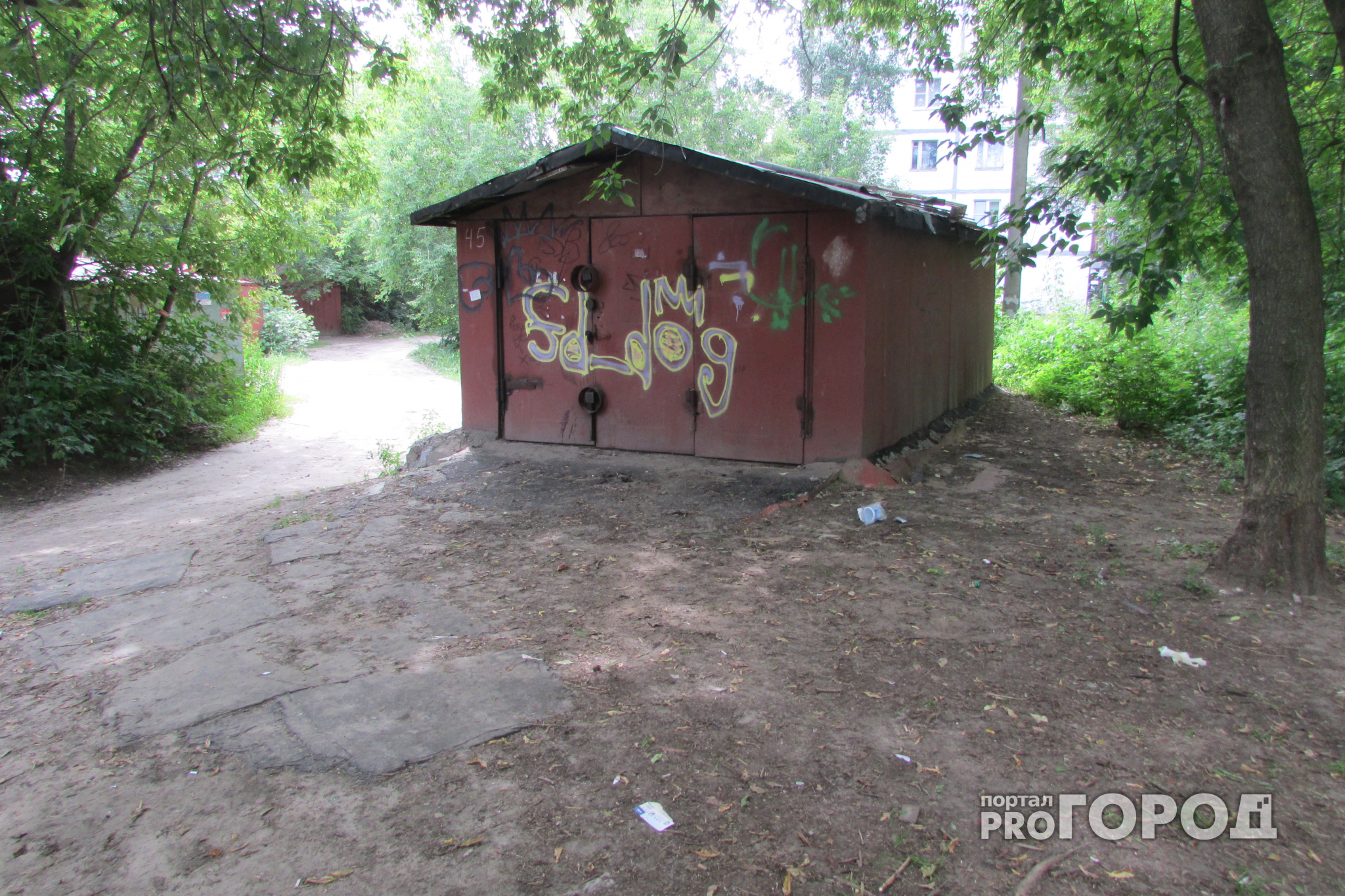 В Ярославской области бдительные садоводы не дали злоумышленнику распилить гараж