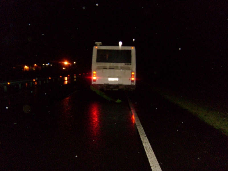 Под Ярославлем столкнулись иномарка и автобус