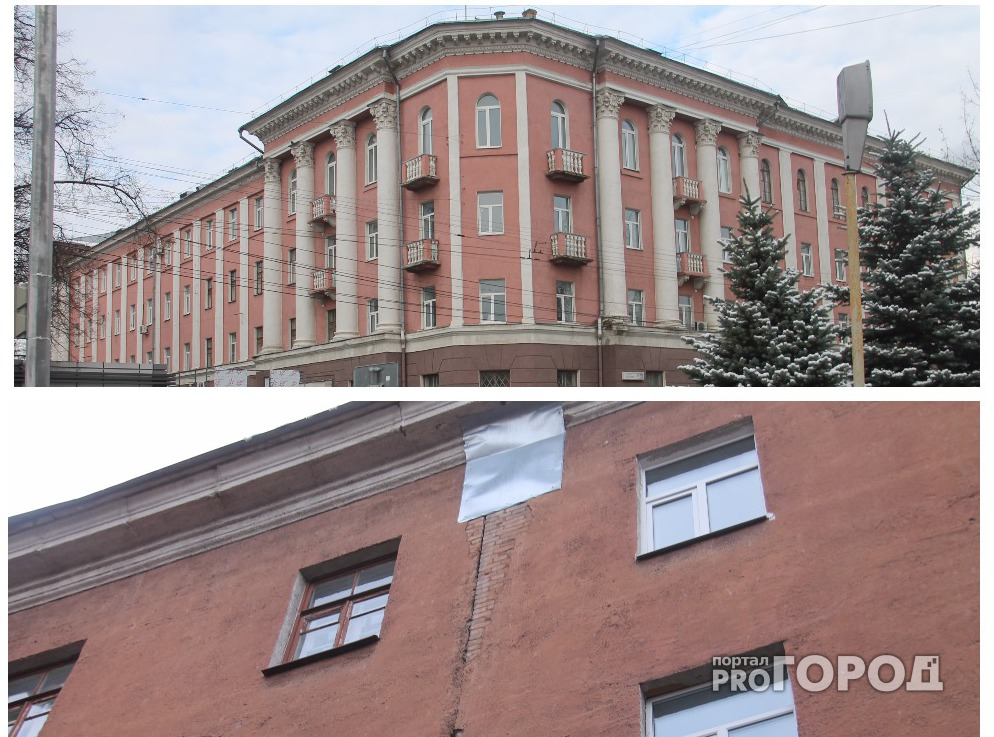 Домик не болей: в Ярославле из-за многометровой трещины в больнице эвакуировали детей
