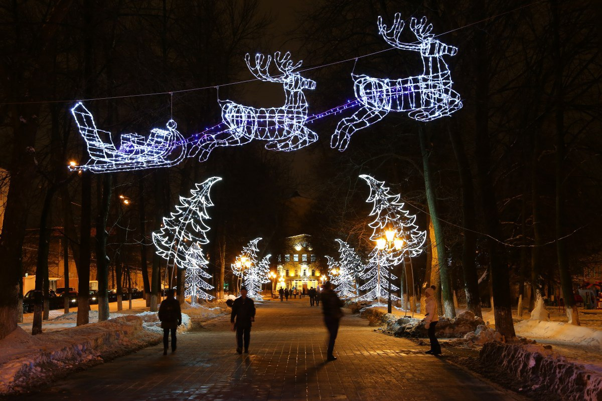 В Ярославле объявили конкурс на лучшее новогоднее оформление