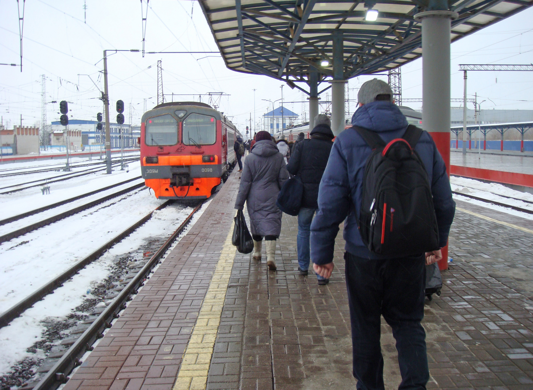 В Ярославле с поезда сняли преступника-федерала