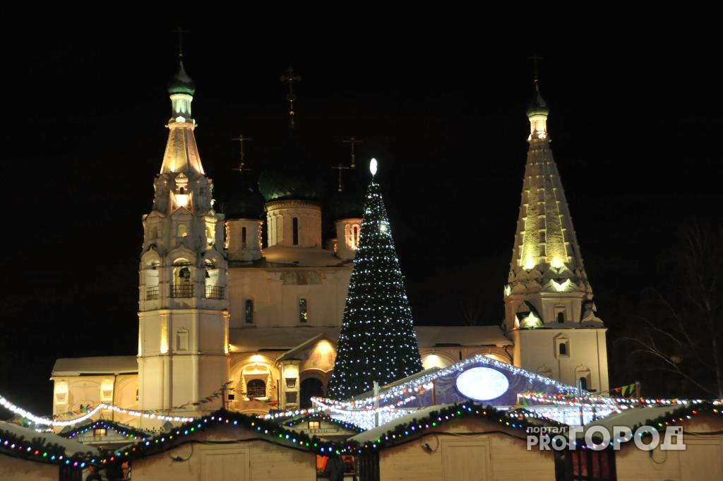 Появились кадры 3D-шоу, который покажут в новогоднюю ночь в Ярославле