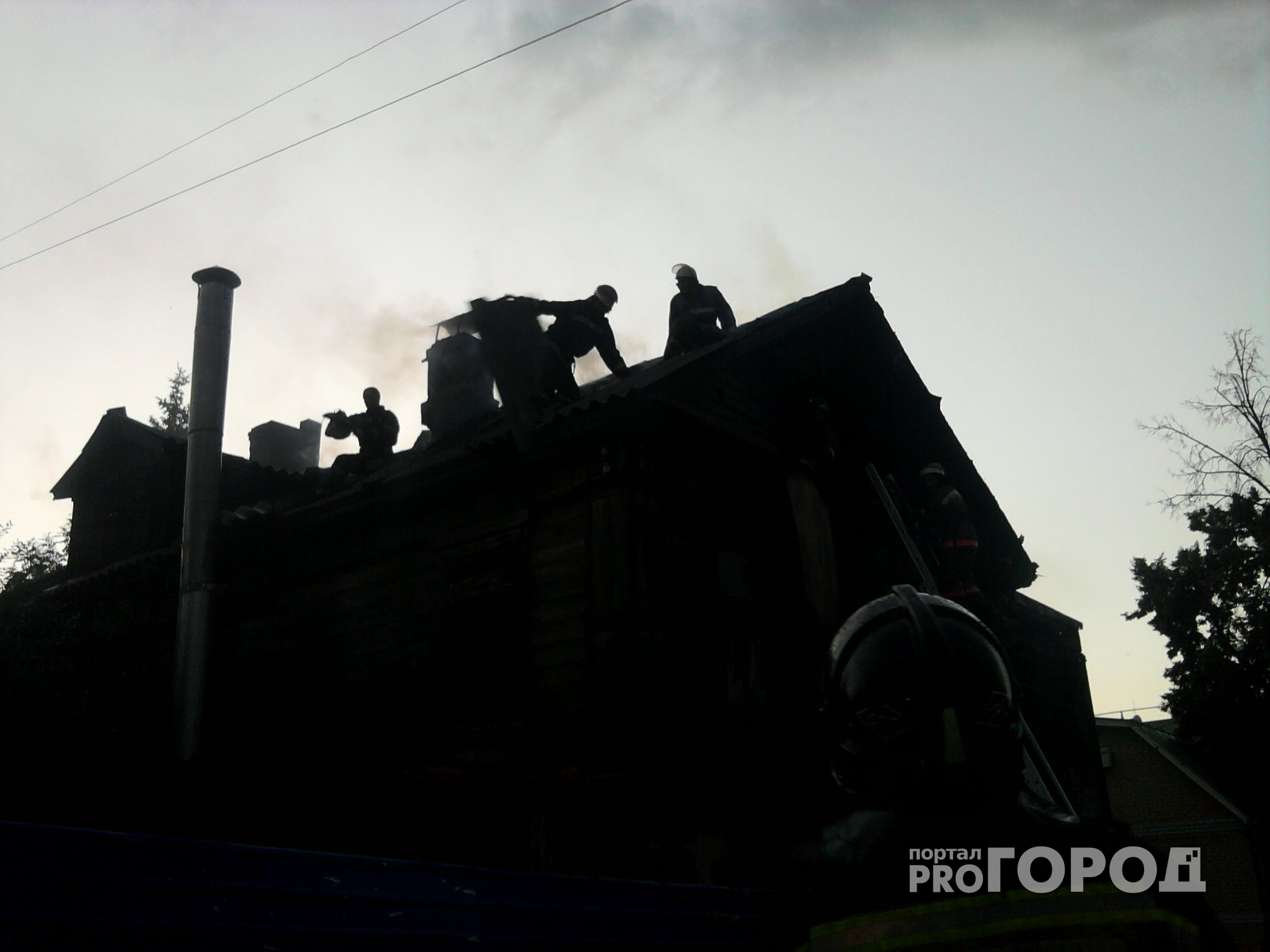 По Ярославской области ночью прокатилась волна пожаров