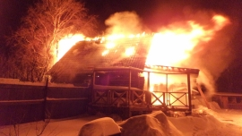 В Ярославле близ Толги в пожаре погиб мужчина