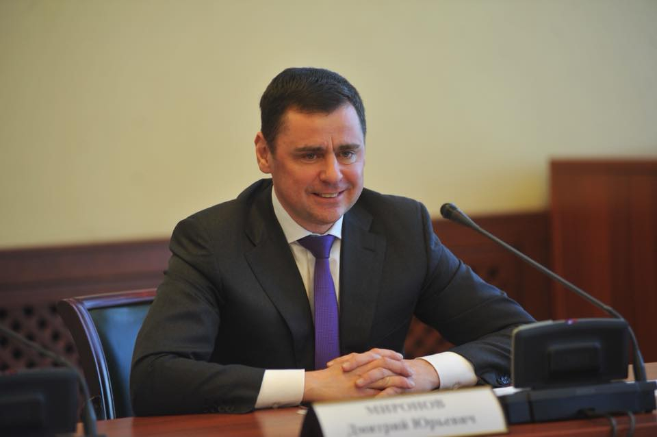 Дмитрий Миронов опустился в рейтинге губернаторов на 11 пунктов