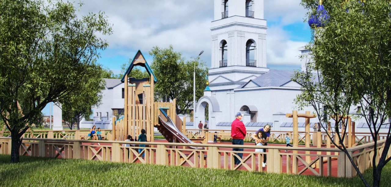 Как благоустроят парки Ярославля: проекты в фото