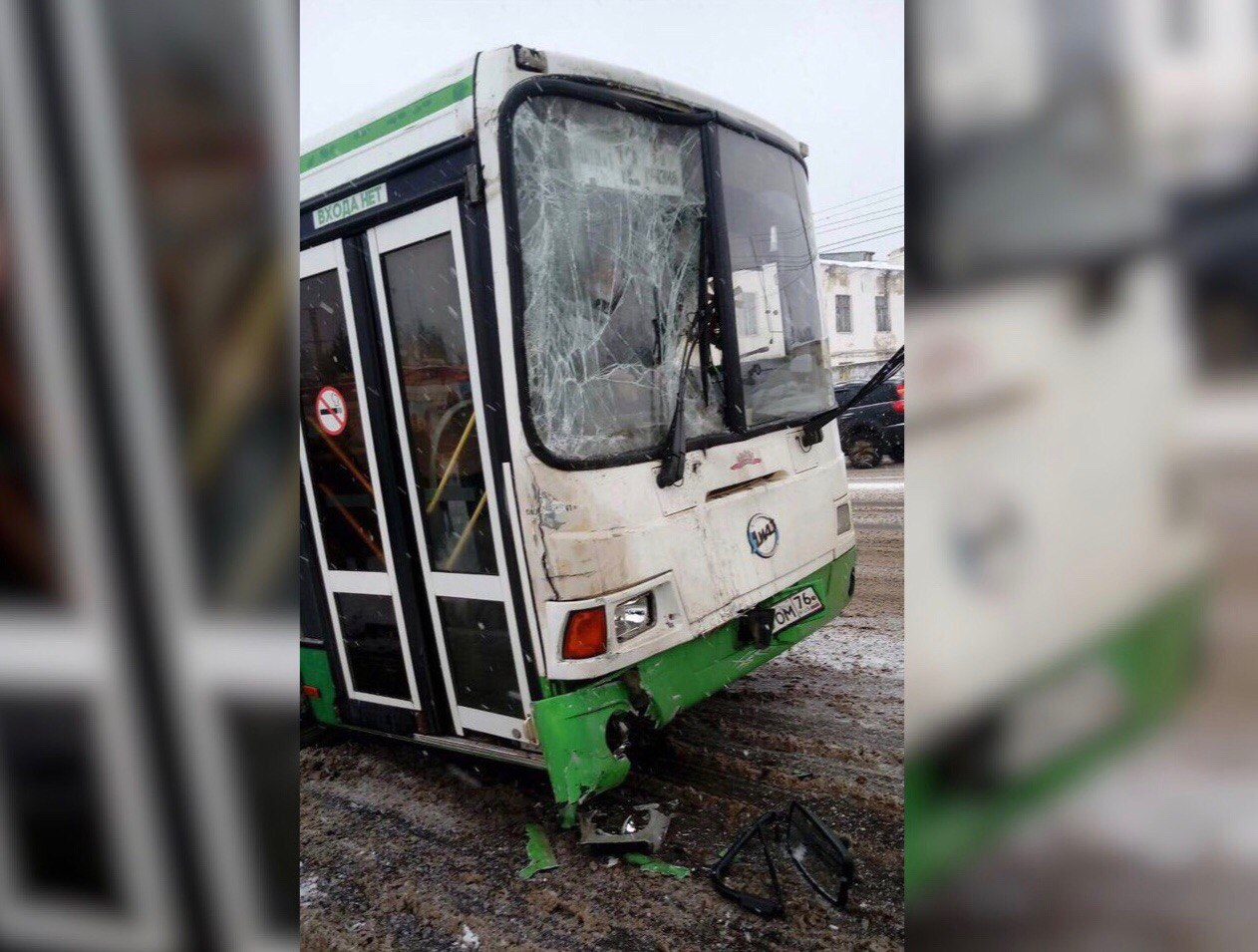 В Ярославской области столкнулись два автобуса: пострадали пять пассажиров