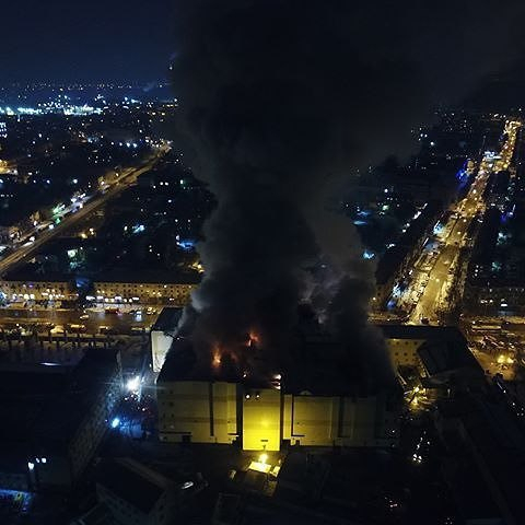На пожаре в торговом центре Кемерово погибли 40 человек: 69 пропали, в том числе 40 детей