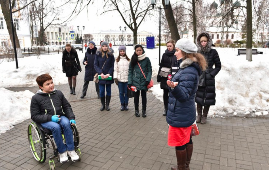 В Ярославле придумали туристический маршрут для инвалидов