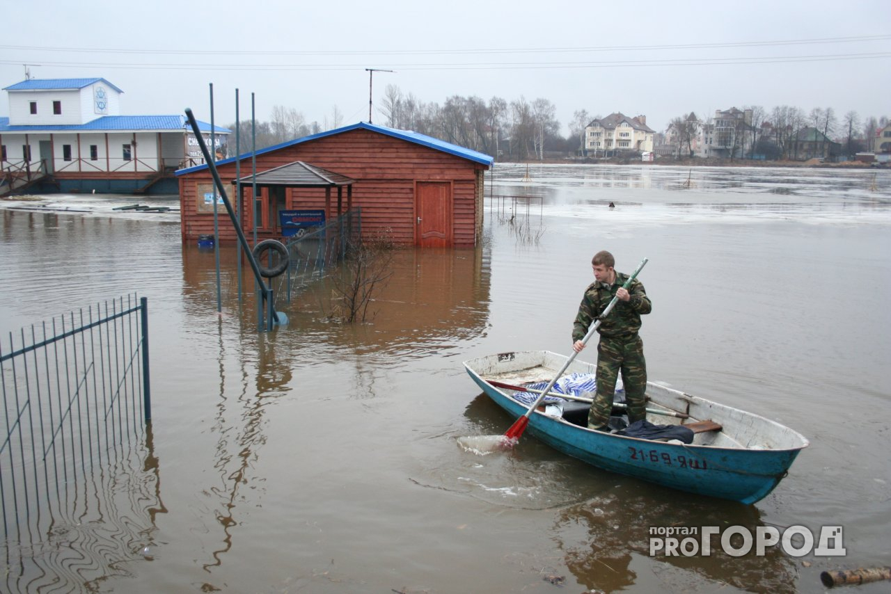 Ярославль поплыл: фоторепортаж с затопленных улиц города