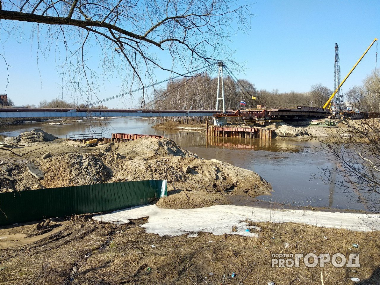 В Ярославле мост через Которосль сдадут только летом: причины