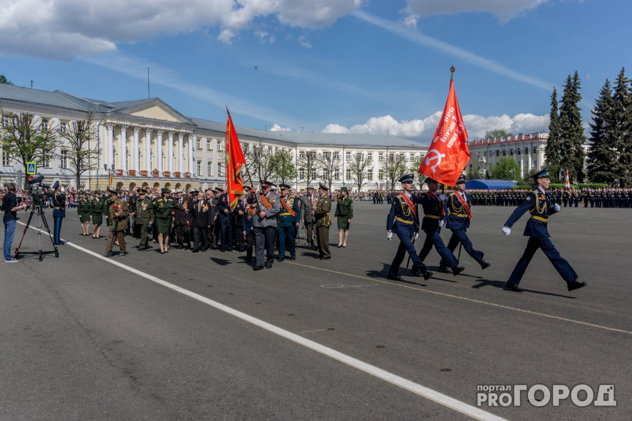 Парад, военное кино и солдатская кухня: подробная  программа празднования Дня Победы в Ярославле