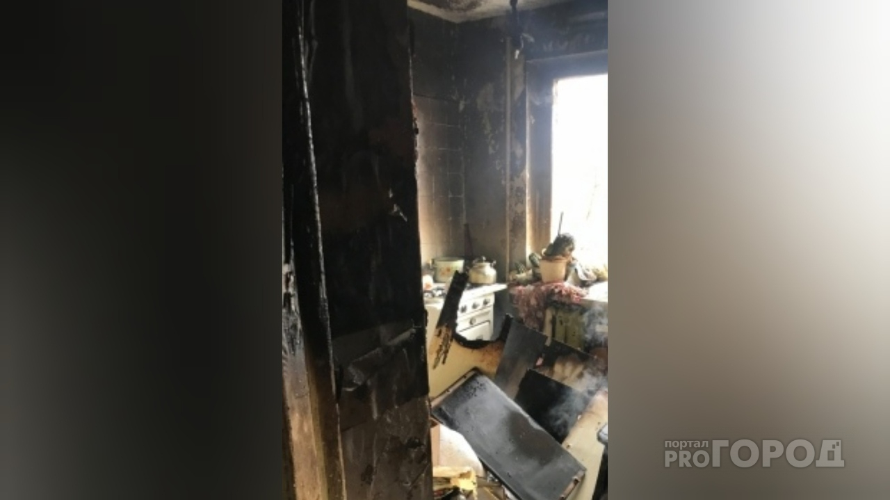 В пожаре в Рыбинске заживо сгорел мужчина: подробности