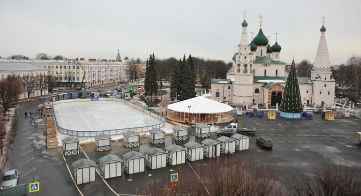 Главный бесплатный каток откроется в Ярославле: график работы