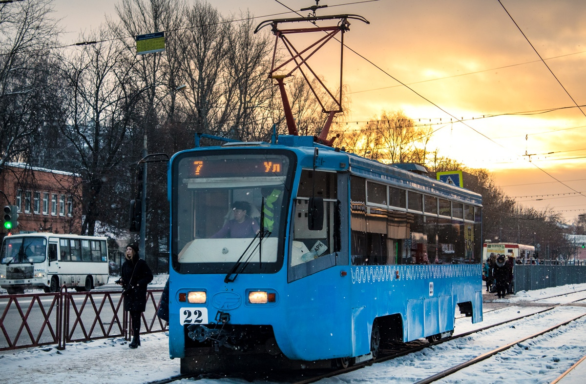 Долгожданные московские трамваи вышли на линию в Ярославле