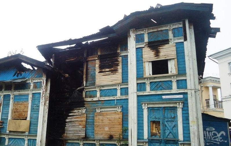 Огонь разрушил здание детской больницы: как накажут владельца в Ярославле