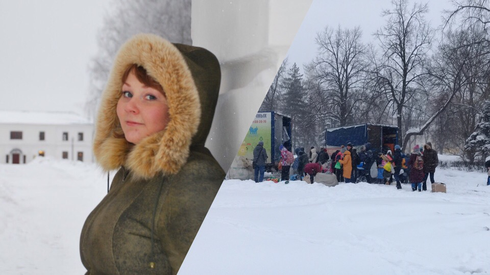 Толкали мусоровозы: как снегопад сорвал акцию "Экомобиля" в Ярославле