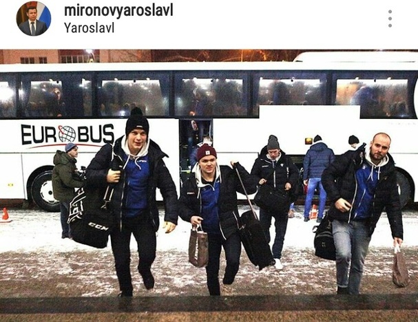 Горячие финские хоккеисты приехали в Ярославль