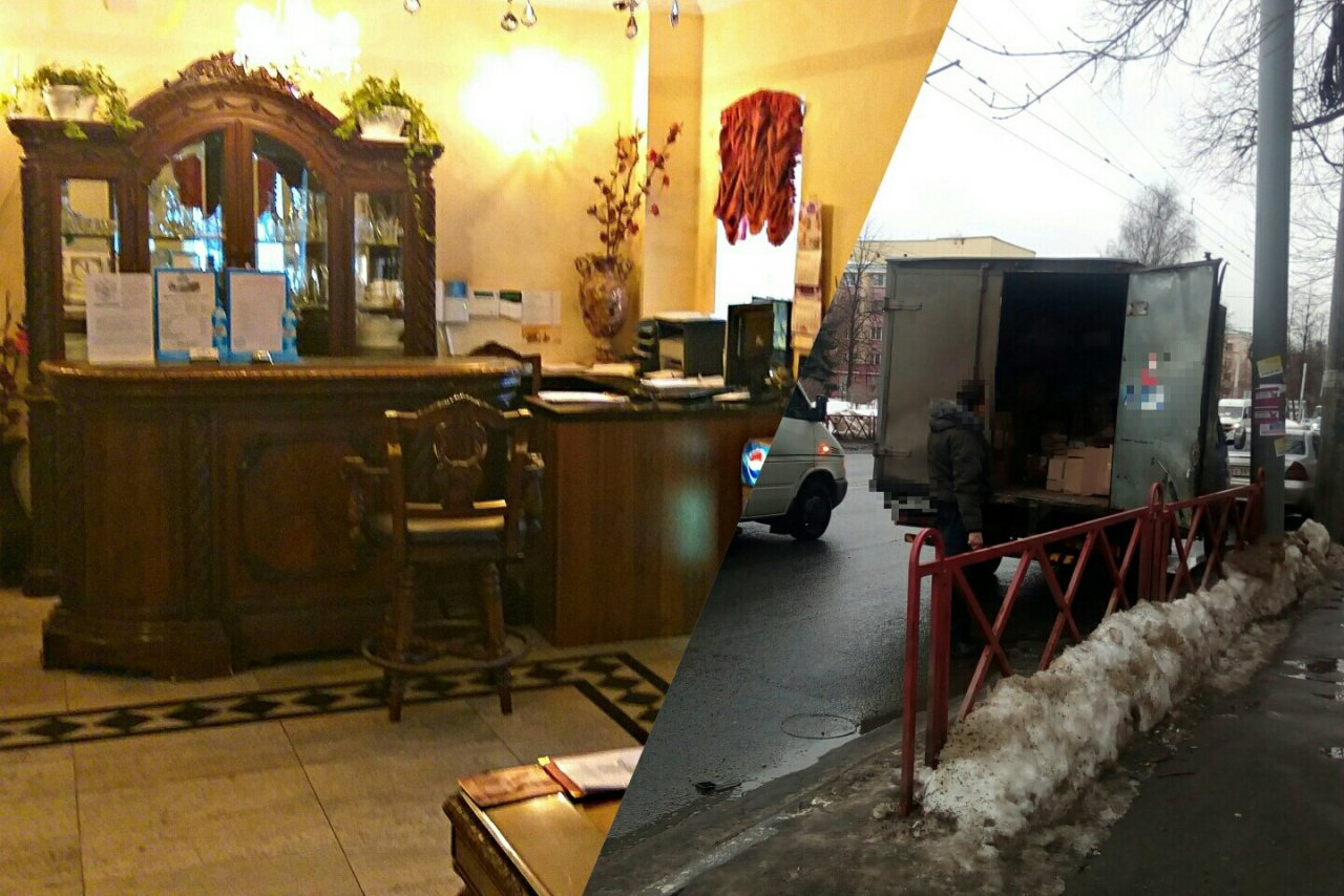 Мебель пропадает в известной ярославской гостинице