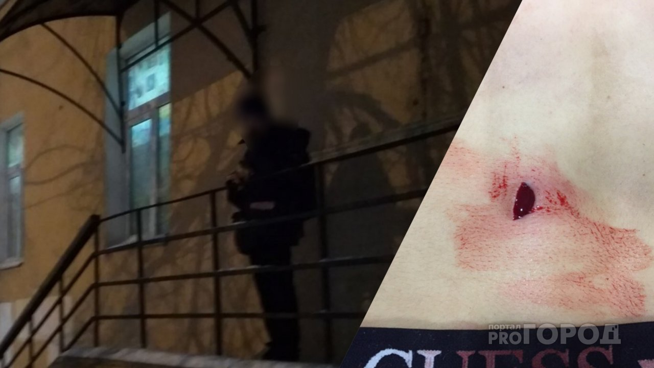 "Целился в живот": школьник о порезавшем его ножом прохожем на улице Кирова