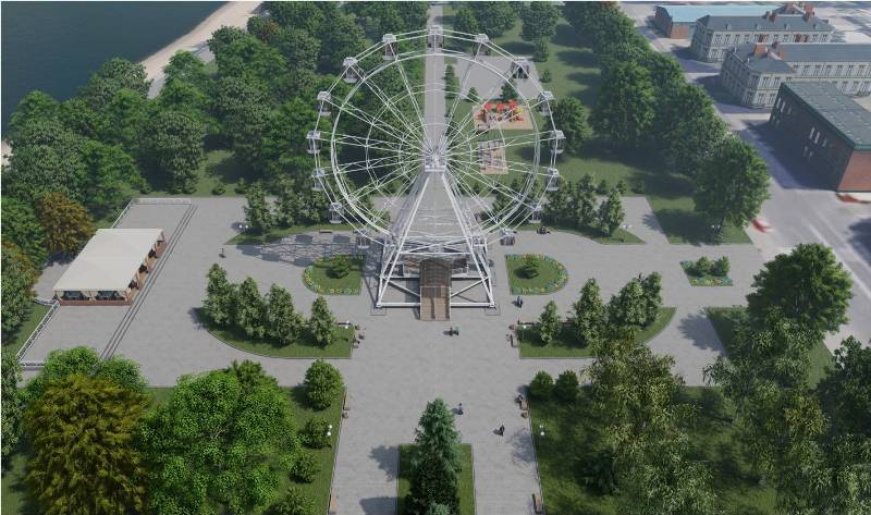 Второе колесо обозрения появится в Ярославской области