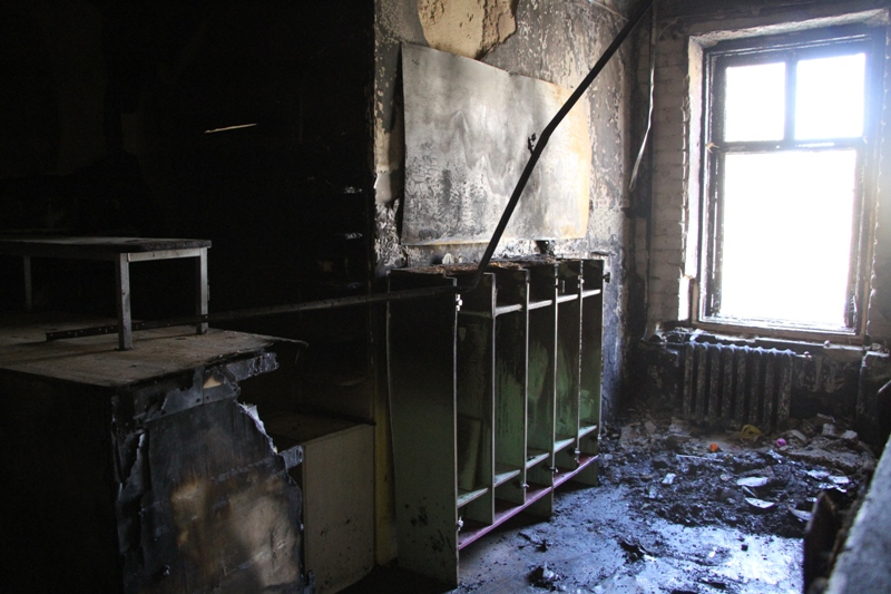 Во время пожара в детсаду здание спасла повар из Рыбинска