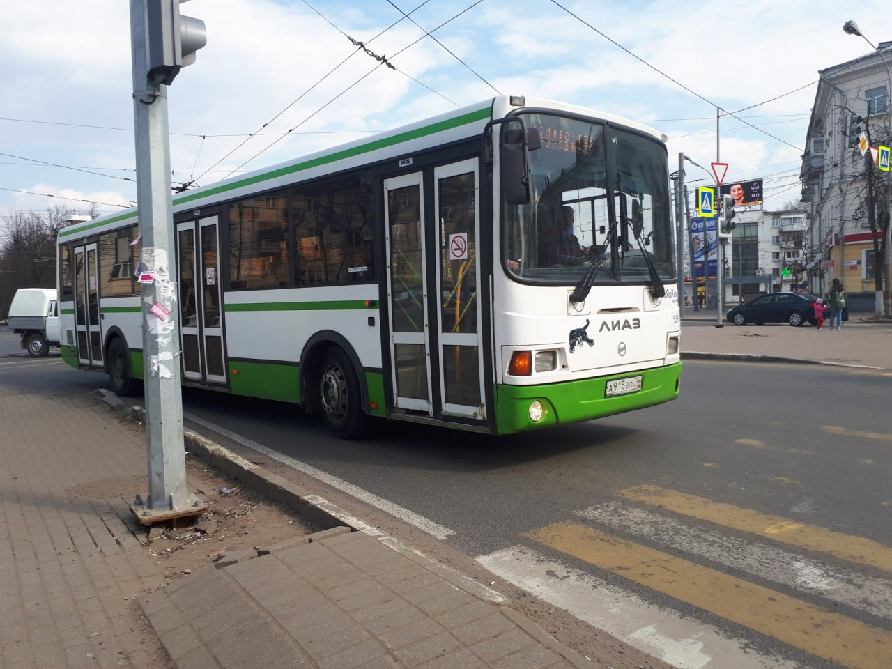 В Ярославле один из автобусов изменит схему движения