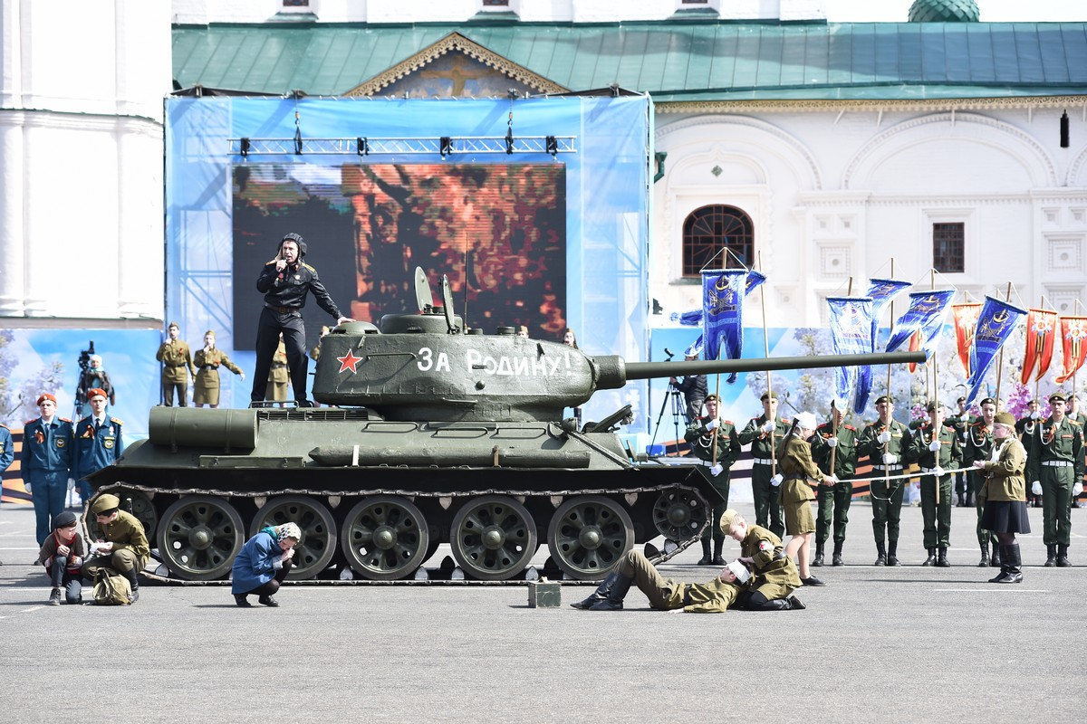 Парад Победы в Ярославле покажут в режиме онлайн: где и когда