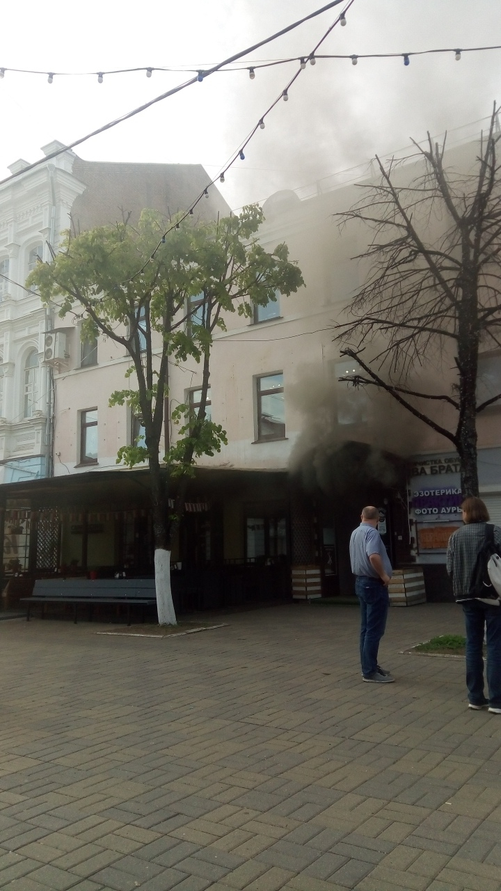 Пожар и реанимация на Кирова: что случилось в центре Ярославля