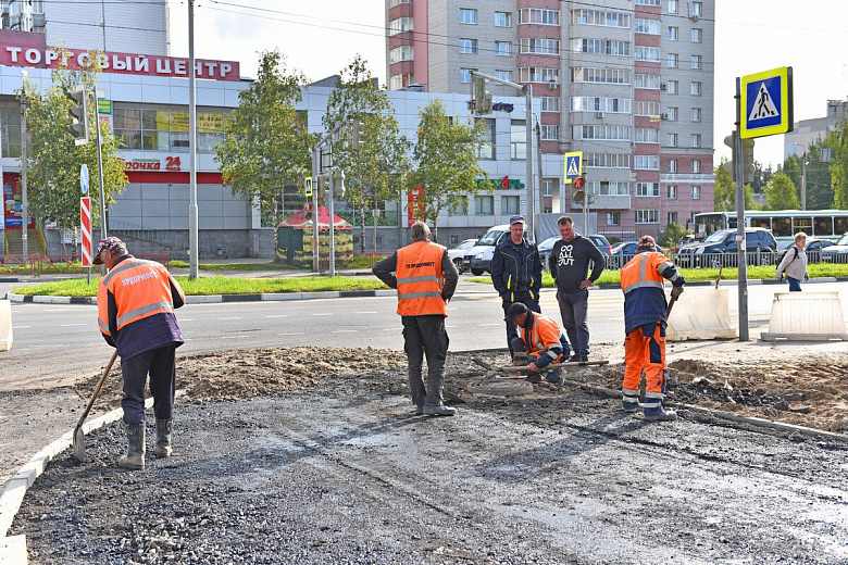 Одну из улиц Ярославля будут ремонтировать по ночам