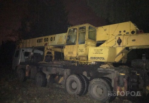 Многотонный автокран раздавил человека в Рыбинске