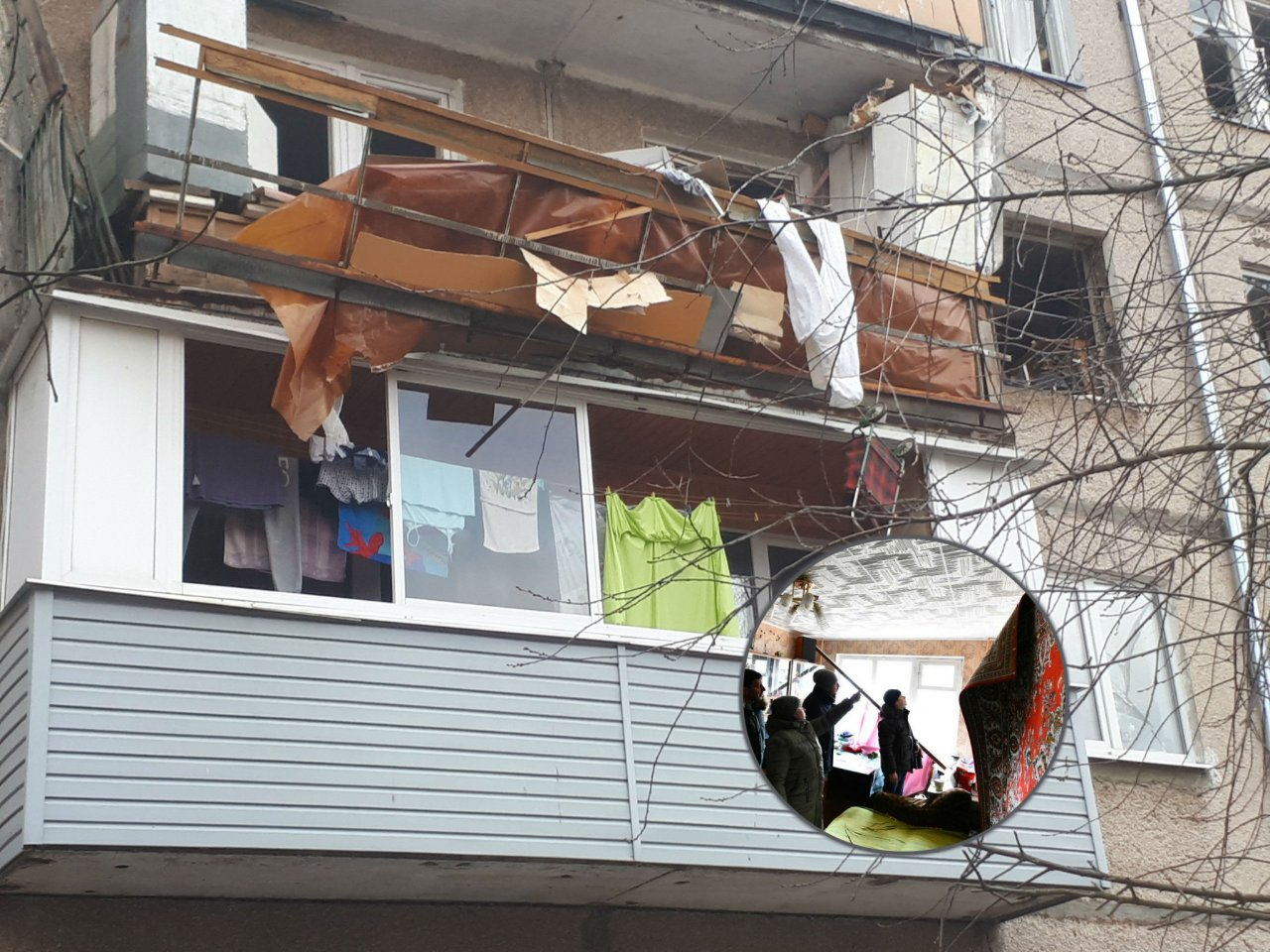 "Не могу даже плакать": крик души жительницы дома, где взорвался газ. Фото из Ярославля