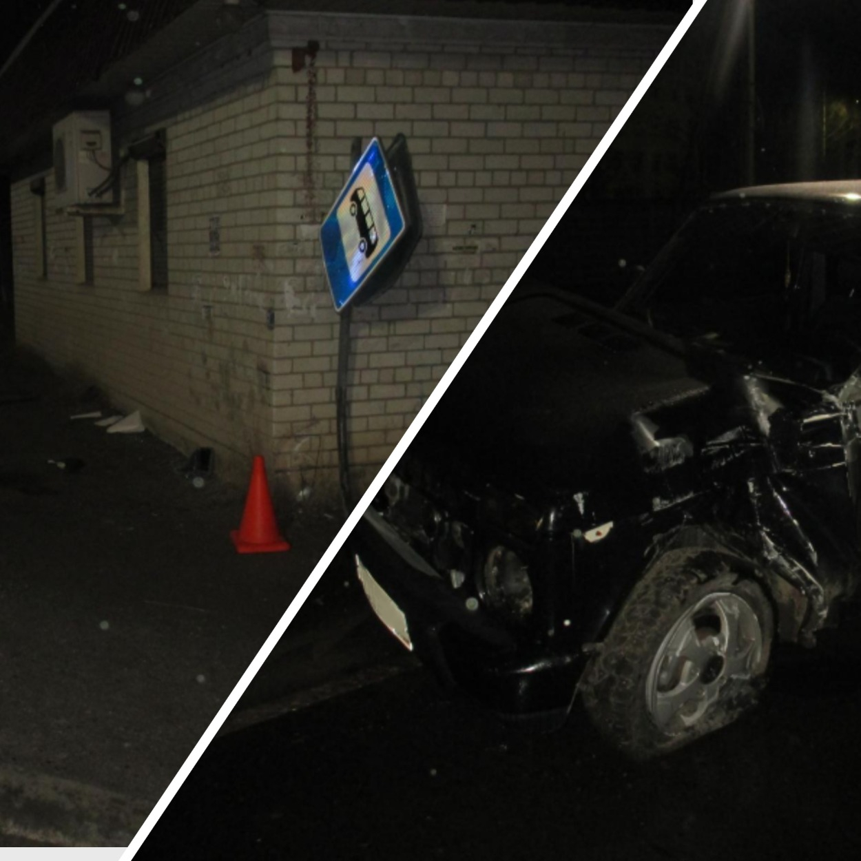 "Врезался в торговый павильон": пьяных водителей поймали под Ярославлем