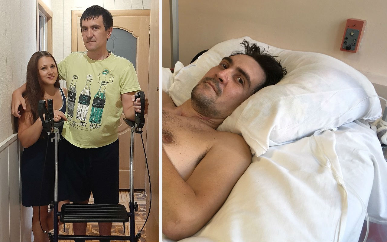 "Ударился о дно": парализованному ярославцу помог пойти новорожденный сын