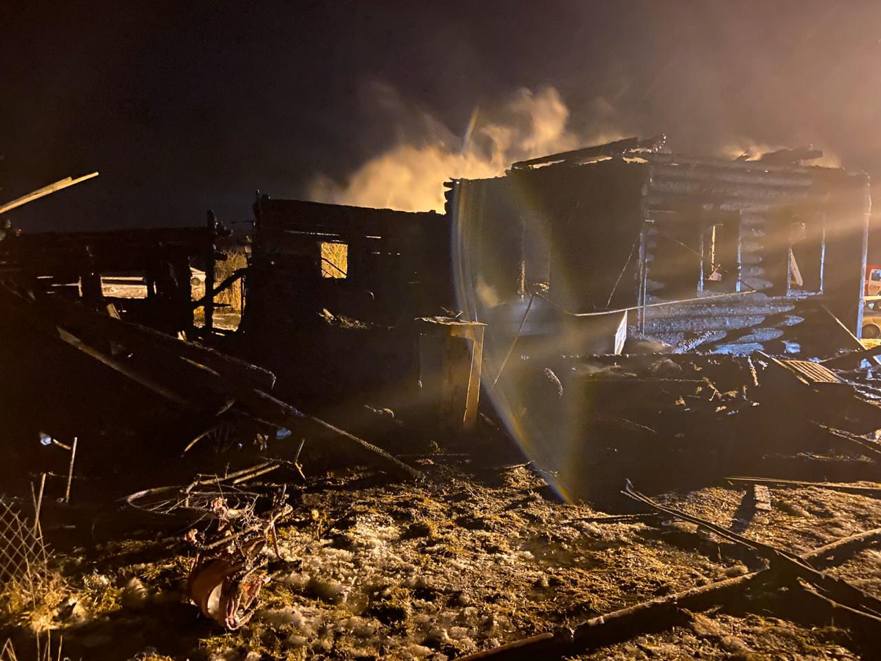 Родителей спасли соседи: трое детей погибли в пожаре под Ярославлем