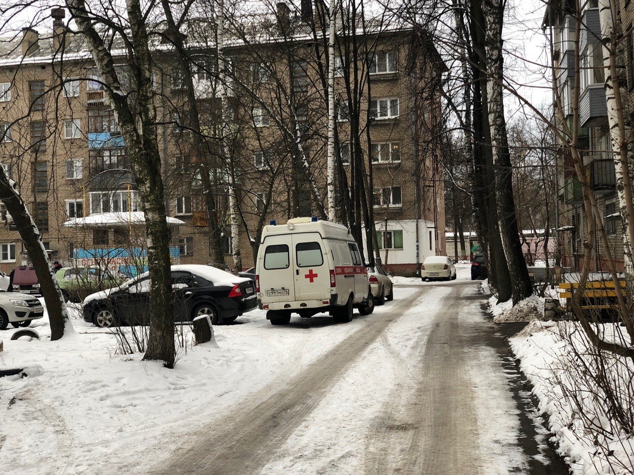 Корчилась от боли в сугробе: ярославцы столпились около девушки в центре города